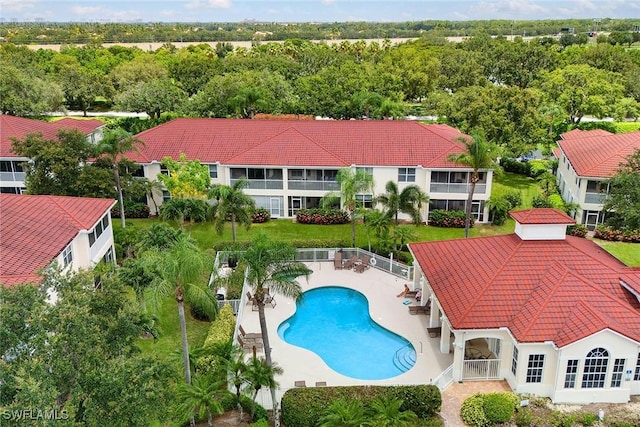 aerial view