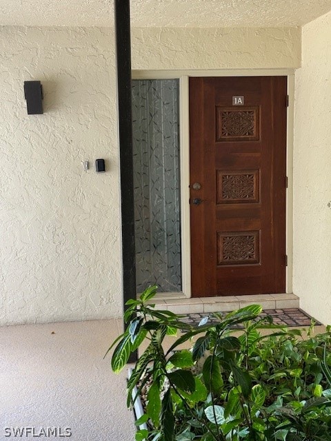 view of entrance to property