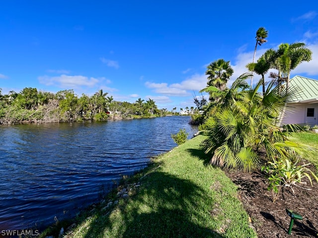 property view of water