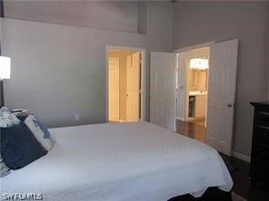 bedroom featuring ensuite bathroom