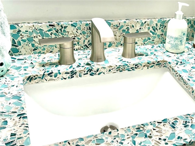 room details with sink