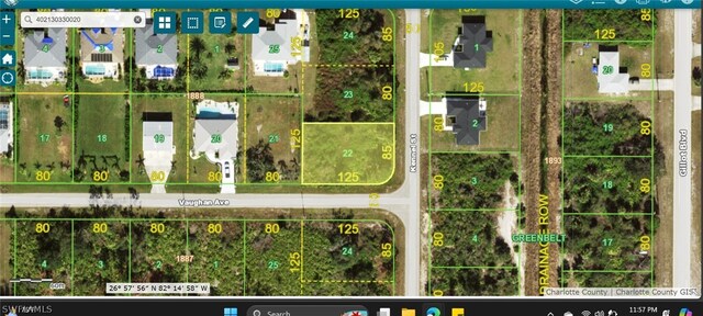 12224 Vaughan Ave, Port Charlotte FL, 33981 land for sale