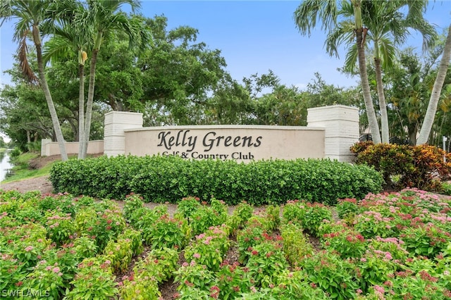 12520 Kelly Greens Blvd Unit 342, Fort Myers, FL 33908 - view of community / neighborhood sign