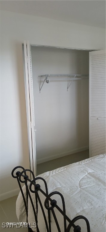 view of closet