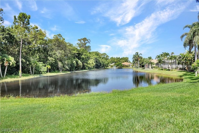 property view of water