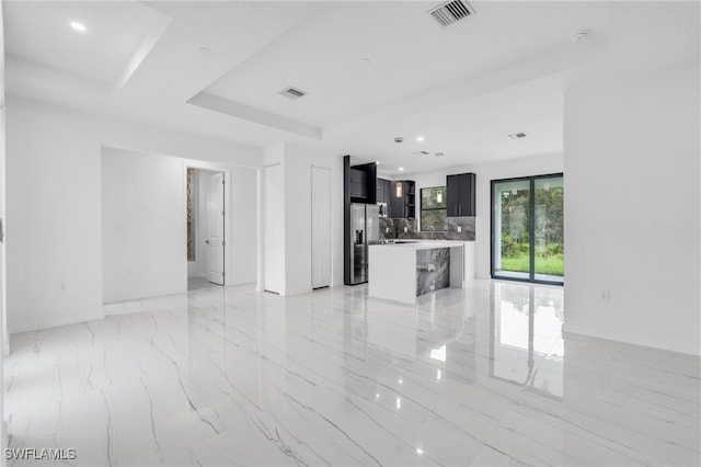 view of unfurnished living room