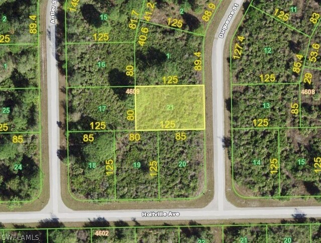 10047 Duquesne St, Port Charlotte FL, 33981 land for sale