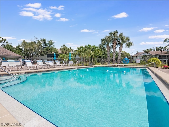 view of swimming pool