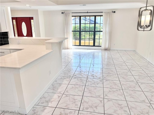 view of unfurnished living room