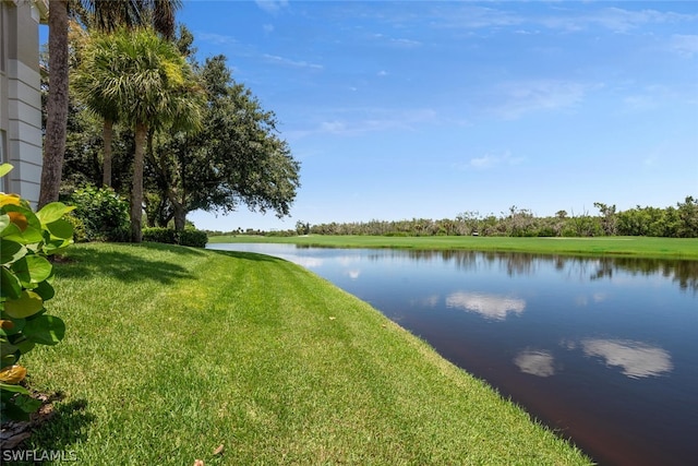 property view of water