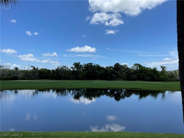 property view of water