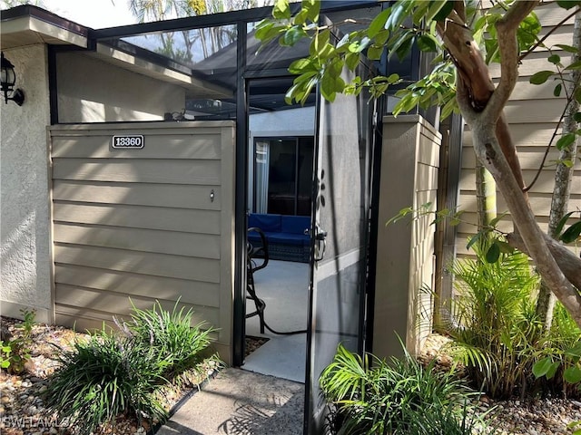view of entrance to property