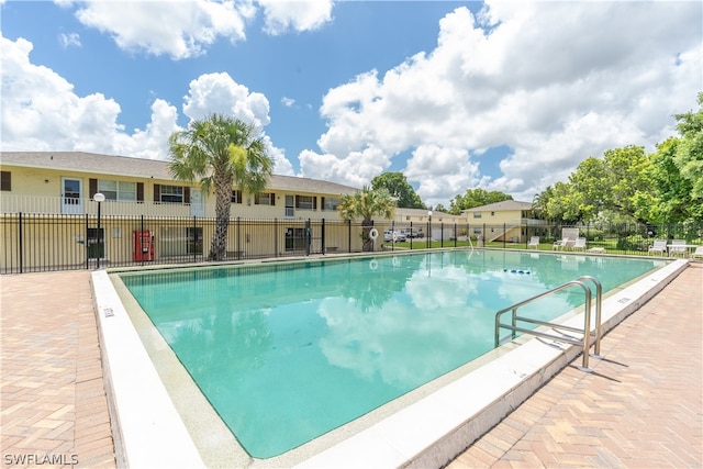 view of pool