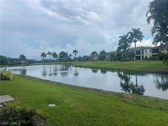 property view of water