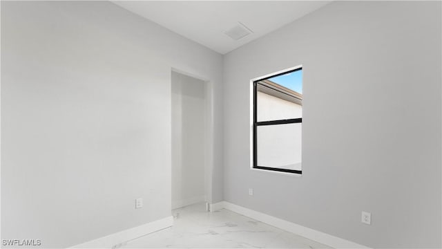 view of unfurnished room