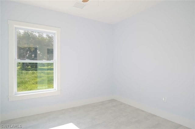 view of unfurnished room