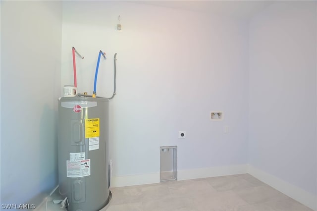 utilities with electric water heater