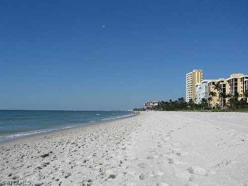 water view featuring a view of the beach