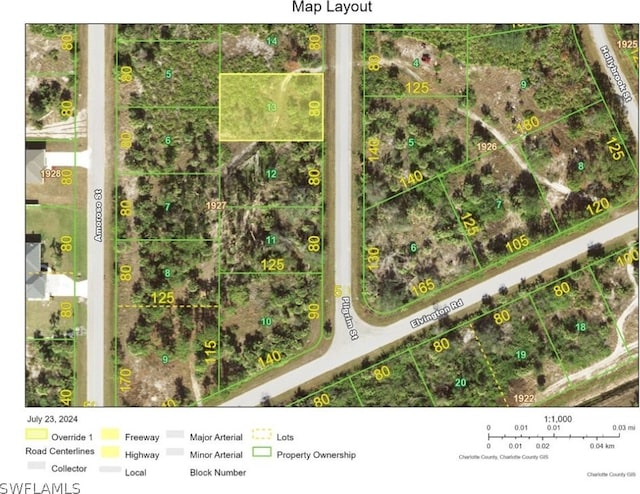 4177 Pilgrim St, Port Charlotte FL, 33981 land for sale