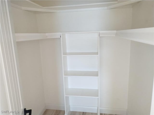 view of closet