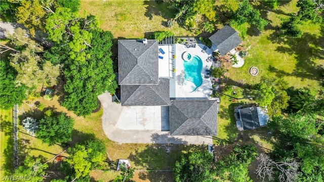 15711 Anderson Ln, Fort Myers, FL 33912 - drone / aerial view of a pool