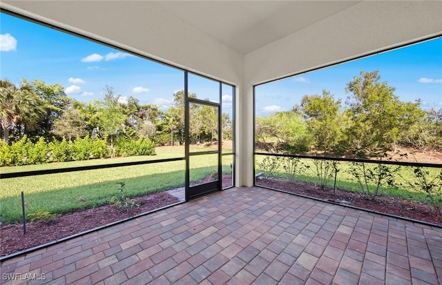 17161 Oakstead Dr, Alva, FL 33920 - view of unfurnished sunroom