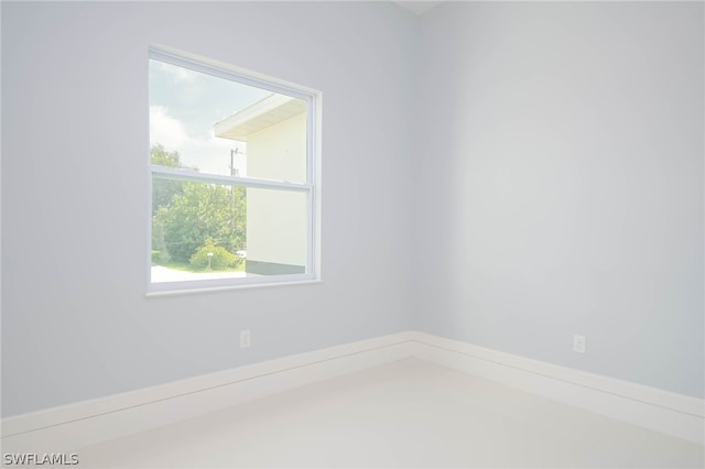 view of unfurnished room