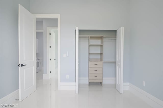 3211 12th St W, Lehigh Acres, FL 33971 - closet with washer / clothes dryer