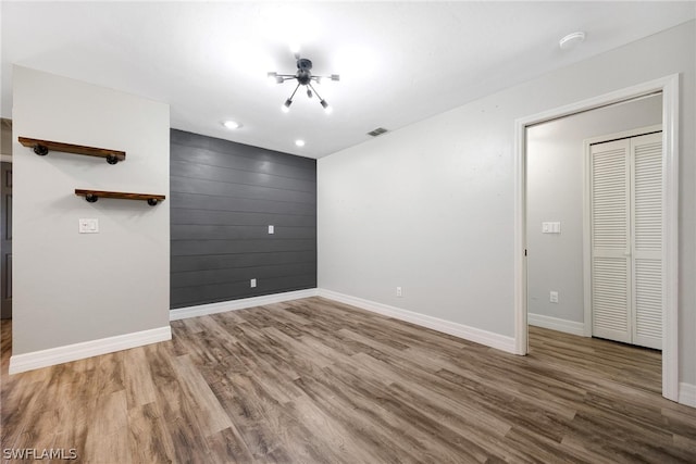 interior space featuring wood-type flooring