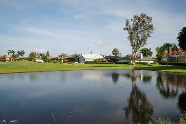 16580 Waters Edge Ct Unit 102, Fort Myers, FL 33908 - view of water feature with a residential view