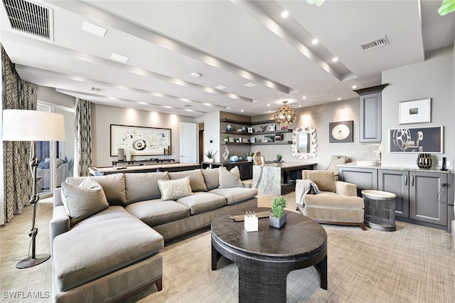 4800 Pelican Colony Blvd Unit Ph2103, Bonita Springs, FL 34134 - living room with light colored carpet and recessed lighting