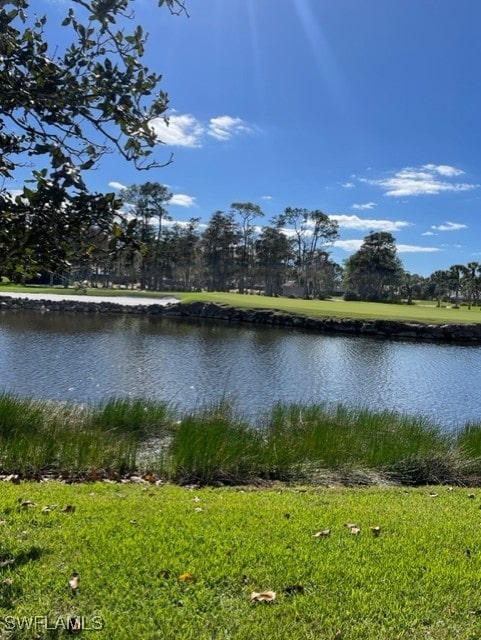 view of water feature