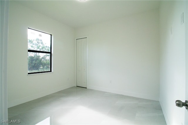 view of empty room