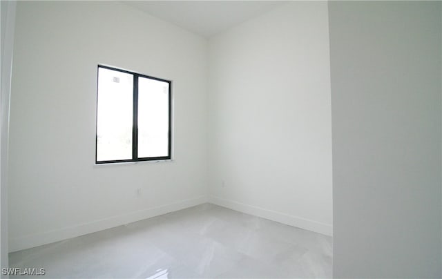 view of unfurnished room