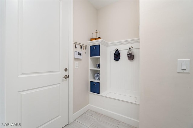 view of mudroom