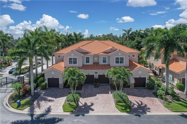 view of mediterranean / spanish home