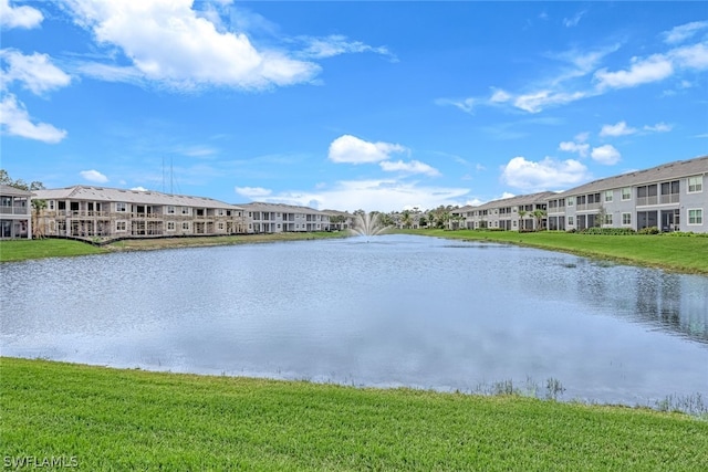 view of water feature