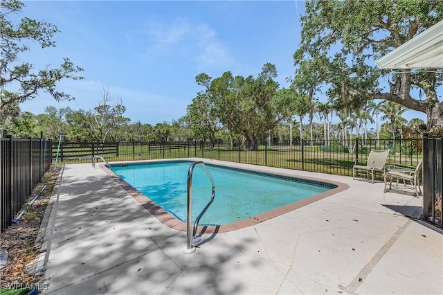 15700 Bahama Way, Bokeelia, FL 33922 - view of pool with a patio and a fenced backyard