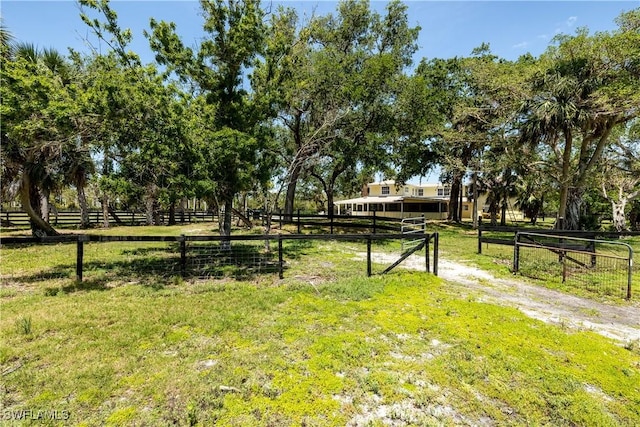 15700 Bahama Way, Bokeelia, FL 33922 - view of yard with a view of rural / pastoral area