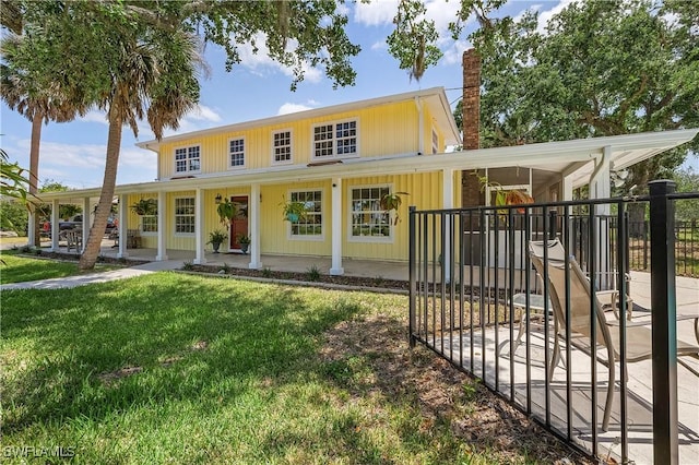 15700 Bahama Way, Bokeelia, FL 33922 - view of front of home featuring a chimney