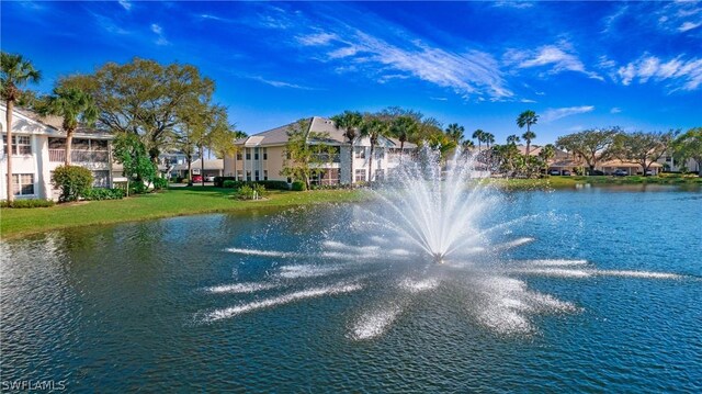 view of water feature