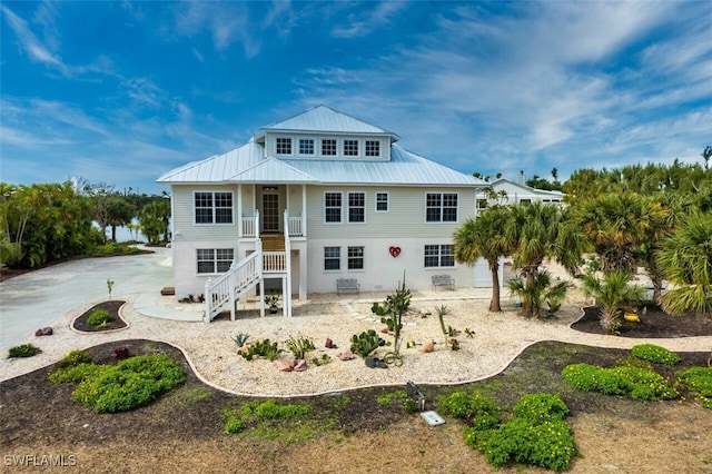 view of rear view of house