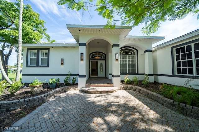 view of property entrance