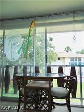 dining space featuring breakfast area and plenty of natural light