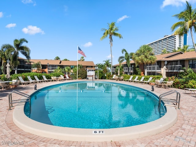 view of swimming pool