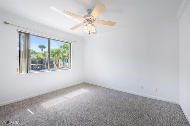 4130 Looking Glass Ln Unit 3802, Naples, FL 34112 - unfurnished room with carpet floors and ornamental molding
