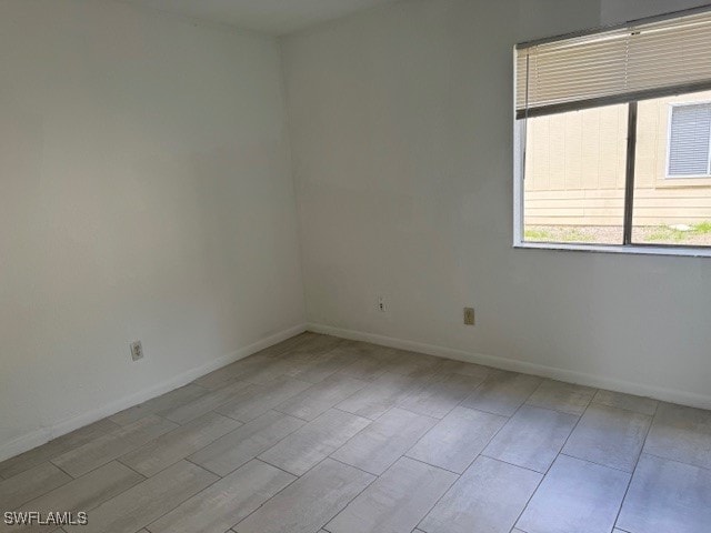 view of empty room