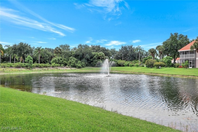 property view of water