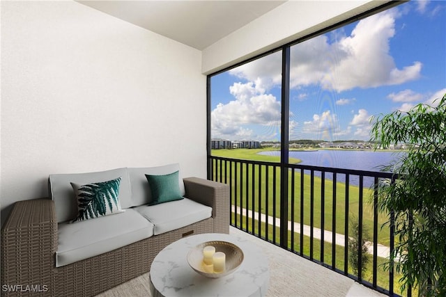 5629 Double Eagle Cir Unit 4238, Ave Maria, FL 34142 - sunroom / solarium with a water view