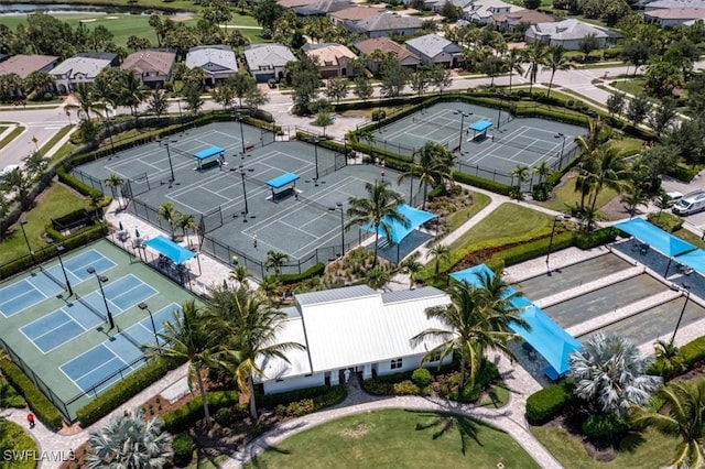 birds eye view of property featuring a residential view